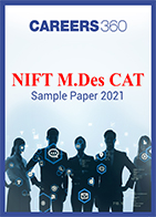 NIFT M.Des CAT Sample Paper 2021