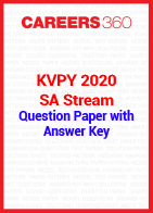KVPY 2020 SA Stream Question Paper with Answer Key