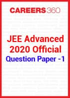 JEE Advanced 2020 Official Question Paper -1