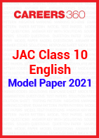 JAC Class 10 English Model Paper 2021