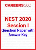 NEST 2020 Session I Question Paper with Answer Key