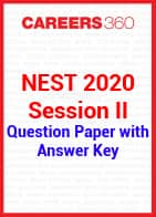 NEST 2020 Session II Question Paper with Answer Key