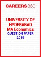 University of Hyderabad MA Economics Question Paper 2019