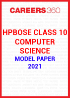 HPBOSE Class 10 Computer Science Model Paper 2021