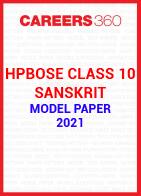 HPBOSE Class 10 Sanskrit Model Paper 2021