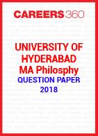University of Hyderabad MA Philosophy Question Paper 2018