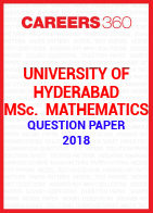 University of Hyderabad MSc. Mathematics Question Paper 2018