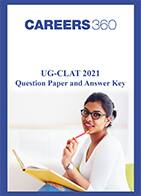 UG-CLAT 2021 Question Paper and Answer Key