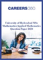 University of Hyderabad MSc Mathematics Question Paper 2020