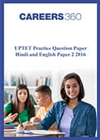 UPTET Question Paper 2 2016 - Hindi and English