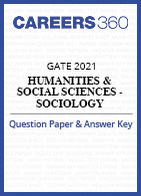 GATE 2021 Humanities & Social Sciences - Sociology Question Paper & Answer Key