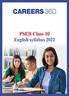 PSEB Class 10 English syllabus 2022