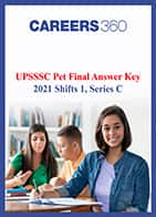 UPSSSC PET answer key 2021 Shift 1 Series C