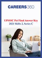 UPSSSC PET answer key 2021 Shift 2 Series C