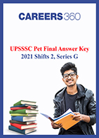 UPSSSC PET answer key 2021 Shift 2 Series G