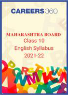 Maharashtra Board Class 10 English Syllabus 2021-22
