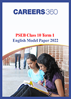 PSEB Class 10 Term 1 English Model Paper 2022