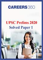 UPSC Prelims 2020 Solved Paper 1