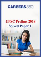 UPSC civil services prelims examination 2018 solved paper 1 question paper