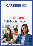 UPTET 2021 syllabus for paper 1