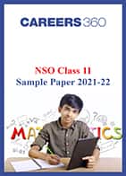 NSO Class 11 Sample Paper 2021-22