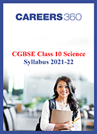 CGBSE Class 10 Science Syllabus 2021-22