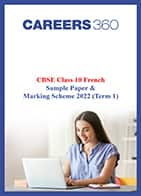 CBSE Class 10 French Sample Paper & Marking Scheme 2022 (Term 1)