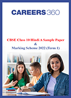 CBSE Class 10 Hindi A Sample Paper & Marking Scheme 2022 (Term 1)