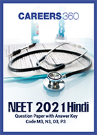 NEET 2021 Hindi Question Paper with Answer Key Code M3, N3, O3, P3