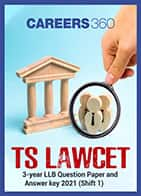 TS LAWCET 3-year LLB question paper and answer key 2021 (Shift - 1)