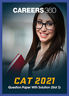 CAT 2021 Question Paper With Solution (Slot 3)