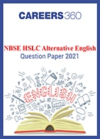 NBSE HSLC Alternative English Question Paper 2021