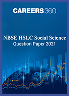 NBSE HSLC Social Science Question Paper 2021