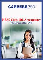 HBSE Class 11th Accountancy Syllabus 2021-22