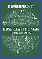 HBSE Class 11th Math Syllabus 2021-22