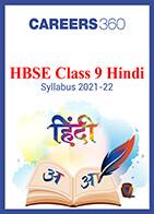HBSE Class 9 Hindi Syllabus 2021-22