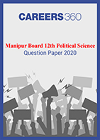 Manipur Board 12th Political Science Question Paper 2020