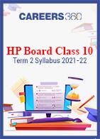 HP Board Class 10 Term 2 Syllabus 2021-22