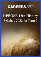 HPBOSE 12th History Syllabus 2022 for Term 2