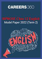 HPBOSE Class 12 English Model Paper 2022 (Term 2)