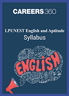 LPUNEST English and Aptitude Syllabus