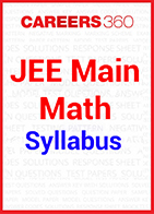 JEE Main Math Syllabus