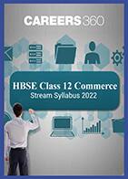 HBSE Class 12 Commerce Stream Syllabus 2022