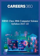 HBSE Class 10th Computer Science Syllabus 2021-22