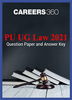 PU UG Law 2021 question paper and answer key