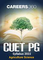 CUET PG 2022 Syllabus Agriculture Science