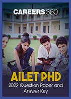 AILET Ph.D 2022 Question Paper and Answer Key