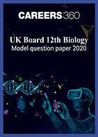 UK Board 12th Biology Model question paper 2020