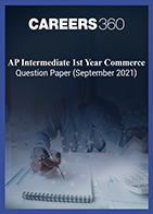 AP Intermediate 1st Year Commerce Question Paper (September 2021)