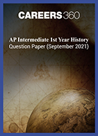AP Intermediate 1st Year History Question Paper (September 2021)